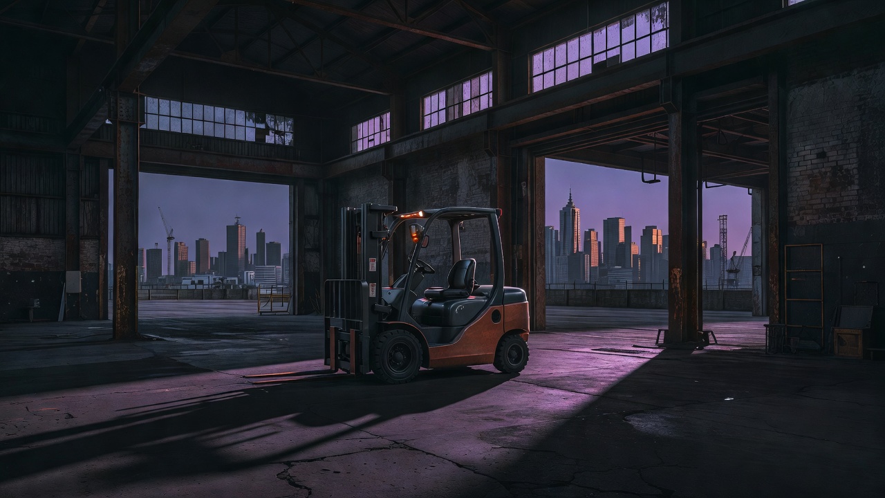Empty warehouse loading dock at dusk symbolising stalled operational decisions