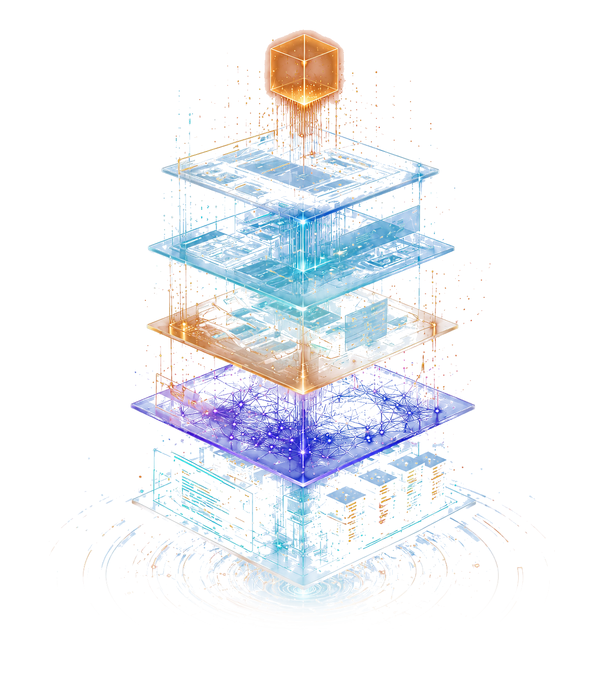 From idea to scale — layered intelligent system architecture